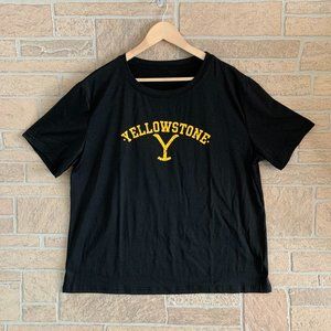 Yellowstone TV Show Black Yellow Soft T Shirt XL